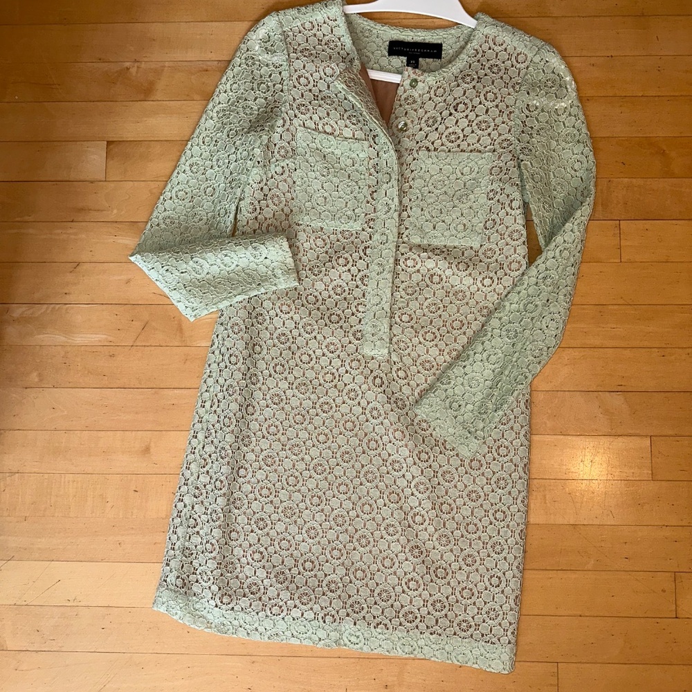 Victoria  Beckham  target mint lace jacket, Dress, Short set, XL,XS,2  GD1100 - Picture 10 of 12